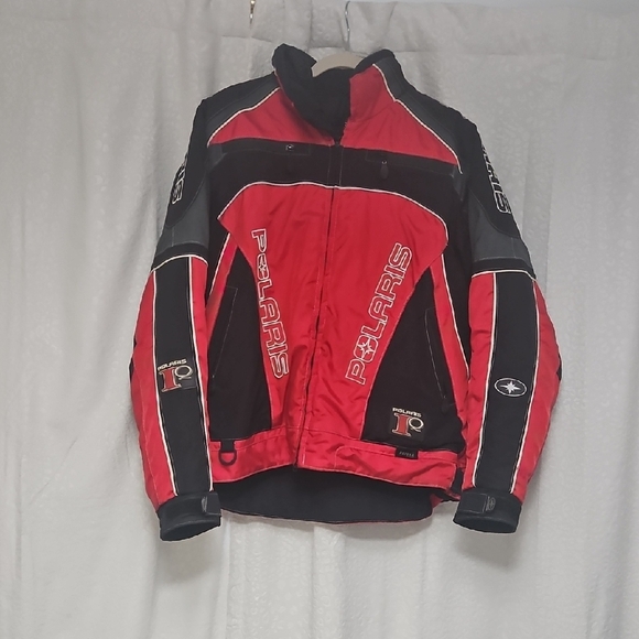 Polaris Red and Black Jacket - Picture 1 of 3